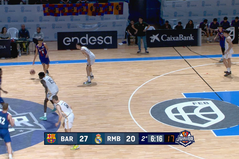 CAPTURA FEB Streaming FEB Madrid VS Barcelona